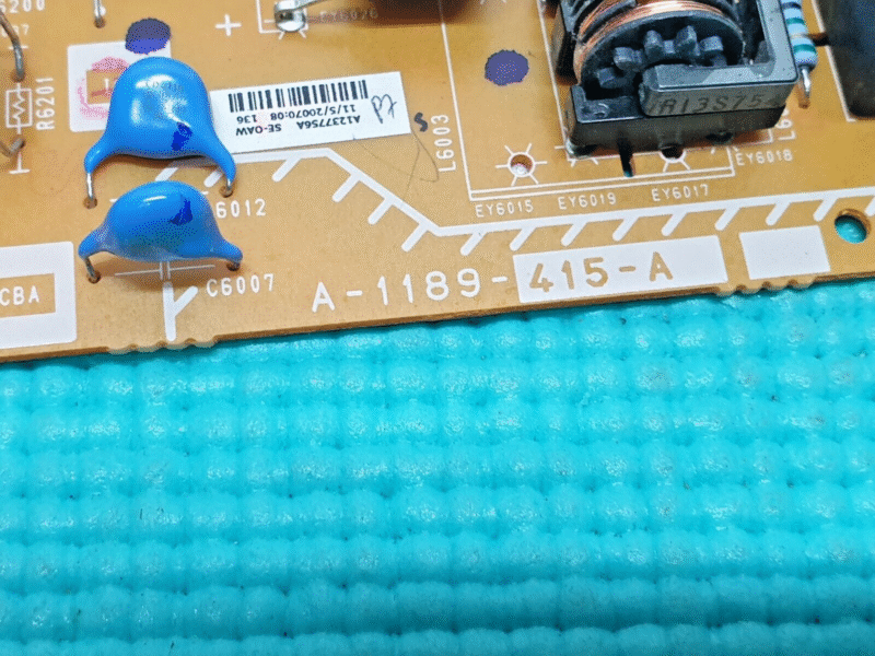 POWER SUPPLY BOARD SONY KDL-32U2000 LCD TV 1-870-685-21 1-727-577-21 A1237755A - Image 3