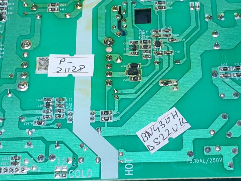 POWER SUPPLY BOARD FOR JVC LT-43MAW595 TV 3904-ZC02-01 E021M516-D1 E168066 - Image 4