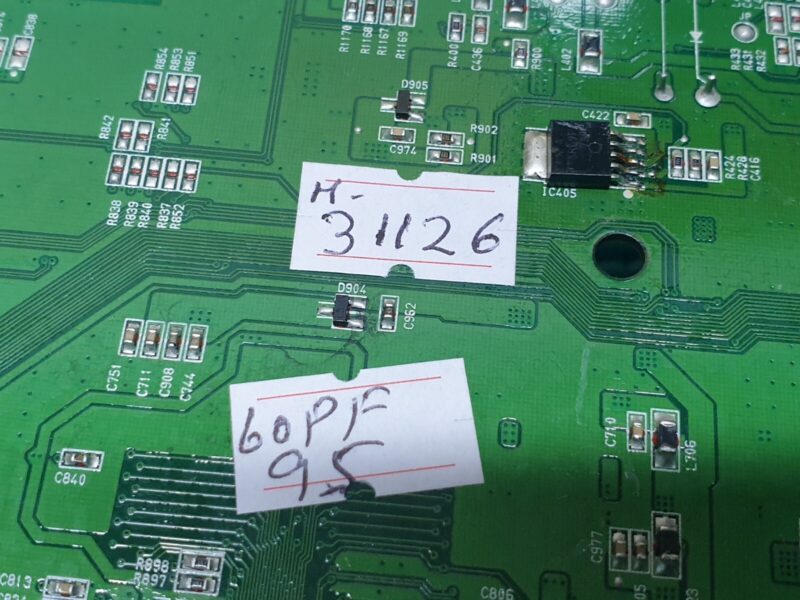 MAIN BOARD MB LG 60PF95 60" PLASMA TV EAX36680403(0) EBR3841310 - Image 4