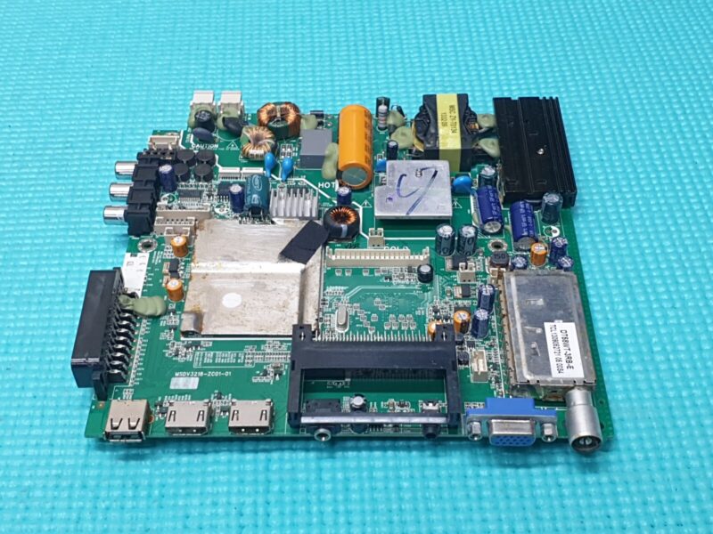 MAIN BOARD MB LOGIK L29HE12A LED TV MSDV3218-ZC01-01 DT58WT-3RB-E SCREEN:V230B1