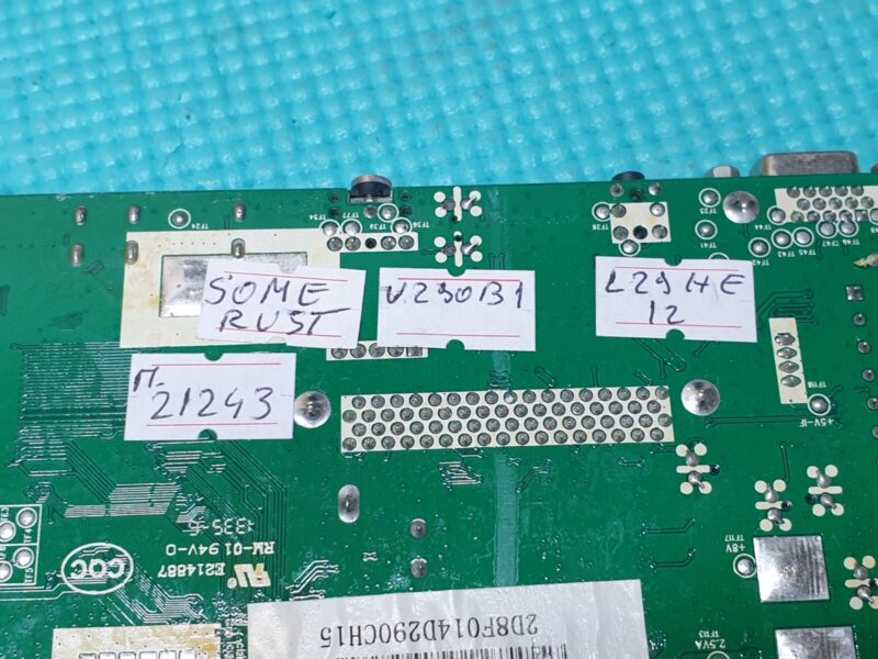 MAIN BOARD MB LOGIK L29HE12A LED TV MSDV3218-ZC01-01 DT58WT-3RB-E SCREEN:V230B1 - Image 5