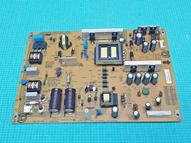POWER SUPPLY BOARD PSU TOSHIBA 50L4353D 50" LED TV 4H.B1910.001/D1 B191-002 D19 - Image 2