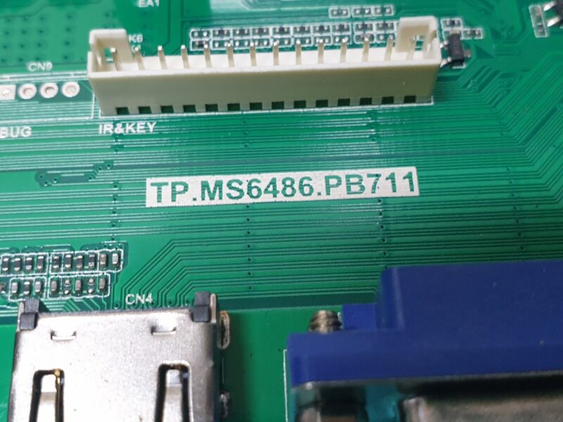 MAIN BOARD MB SHARP LC-40FG2241KF 40" LED TV TP.MS6486.PB711 SCREEN:LSC400HN02 - Image 2