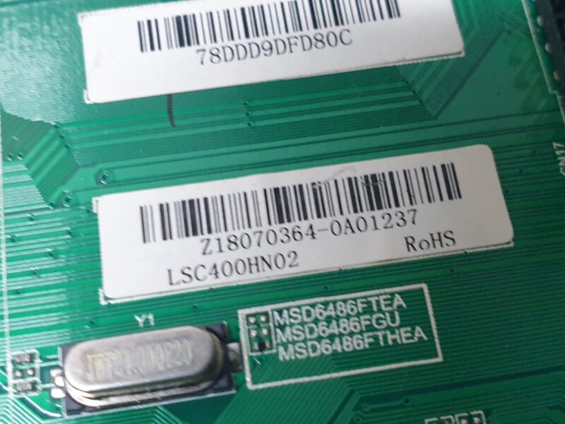 MAIN BOARD MB SHARP LC-40FG2241KF 40" LED TV TP.MS6486.PB711 SCREEN:LSC400HN02 - Image 3