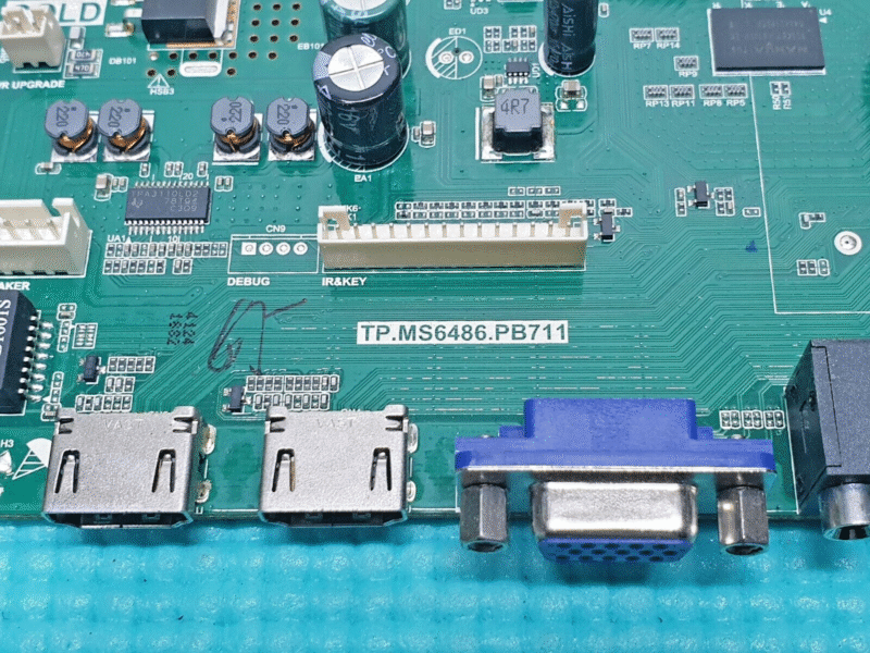 MAIN AV BOARD MB SHARP LC-40CFG6021K LED TV TP.MS6486.PB711 SCREEN:LQ400D3HD1K - Image 3