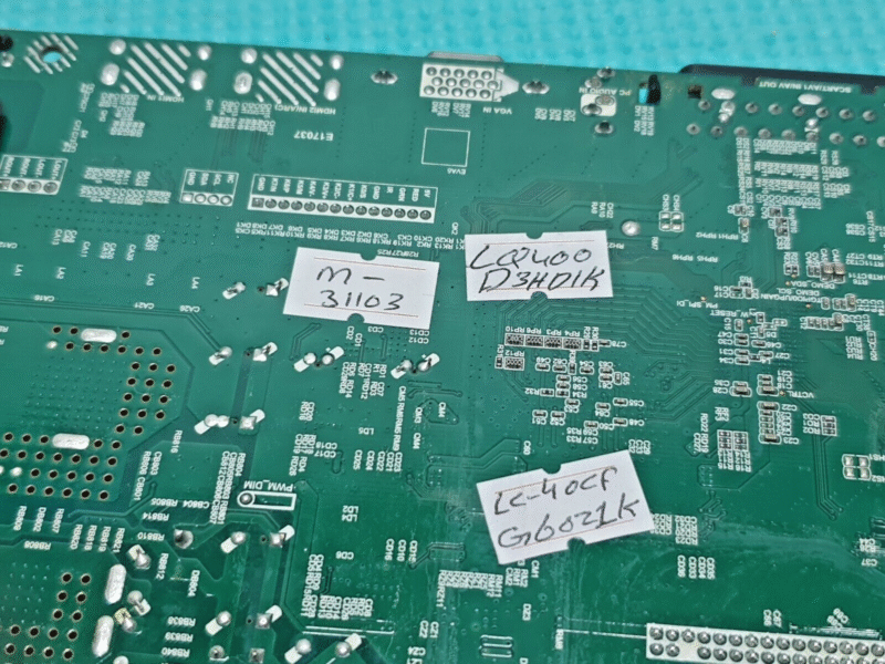 MAIN AV BOARD MB SHARP LC-40CFG6021K LED TV TP.MS6486.PB711 SCREEN:LQ400D3HD1K - Image 5