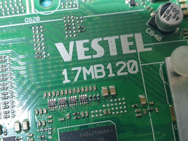 MAIN BOARD MB LINSAR 40UHD200 LED TV VESTEL 17MB120 23380296 SCREEN:LSC400FN01 - Image 2