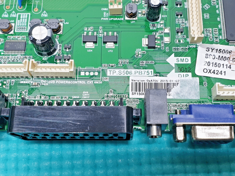 MAIN BOARD MB SEIKI SE32HY02UK 32" LCD TV TP.S506.PB751 L15010012 SCREEN:V320BJ7 - Image 3