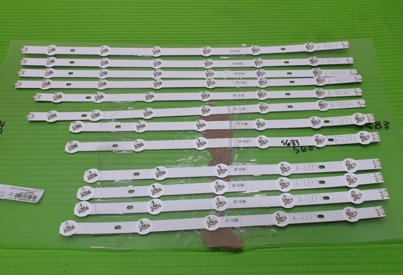 FULL LED BACK LIGHT SET TX-48CX400B 48S3653DB TV 480DLED_SLIM _A-LEFT-TYPE_REV07