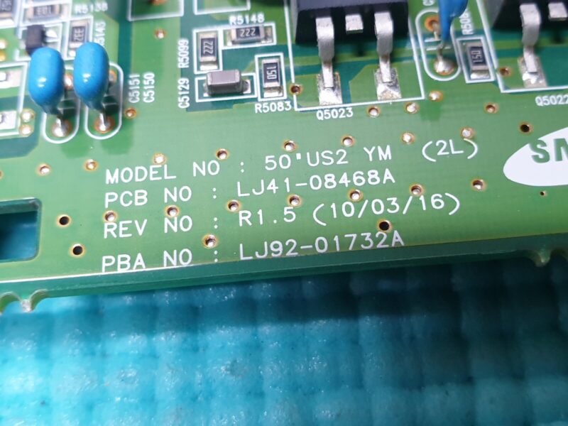YSUS BOARD FOR SAMSUNG PS50C7000YK 50" PLASMA TV LJ41-08468A LJ92-01732A - Image 2