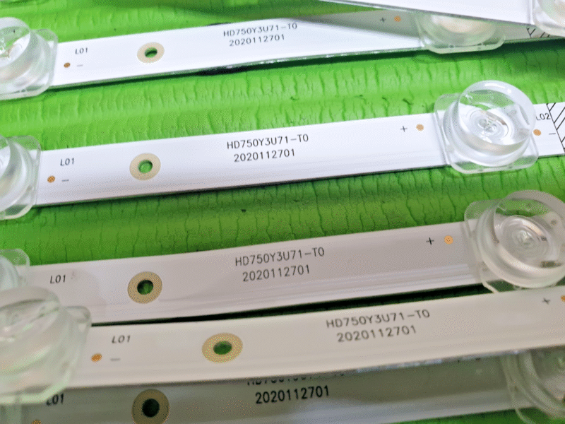 FULL LED BACK LIGHT ARRAY FOR HISENSE 75A7GQTUK 75" TV JL.D75071330-003BS-M_V03 - Image 5
