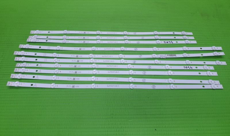 FULL LED BACK LIGHT SET FOR TOSHIBA 65UF3F53DB TV RF-CF650015AF30-0601 A,B,C