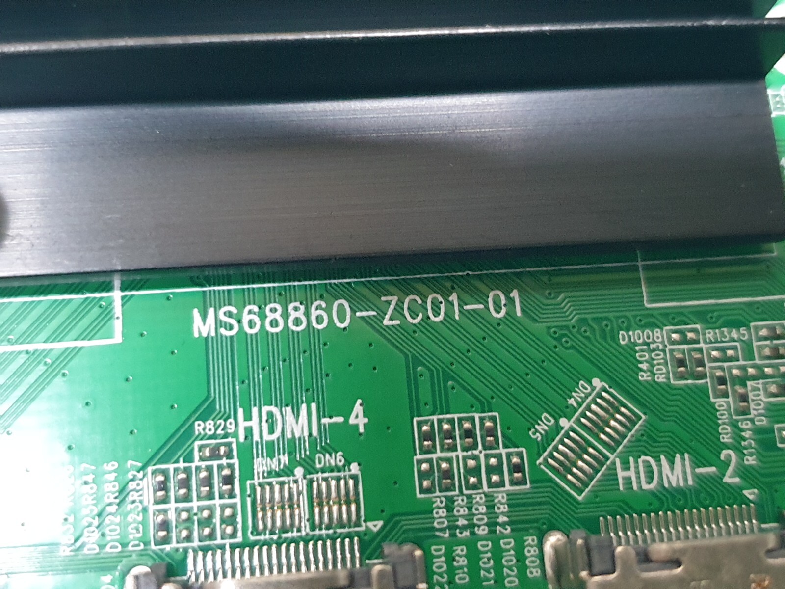 MAIN AV BOARD MB JVC LT-55CA890 55" LED TV MS68860-ZC01-01 SCREEN:LSC550FN11 - Image 2