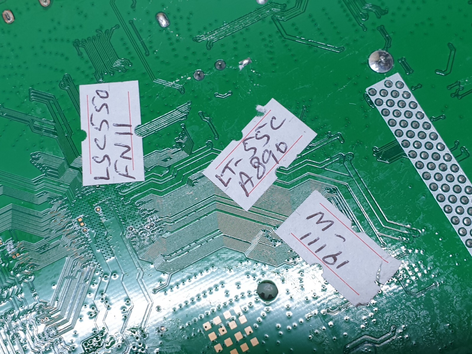 MAIN AV BOARD MB JVC LT-55CA890 55" LED TV MS68860-ZC01-01 SCREEN:LSC550FN11 - Image 4