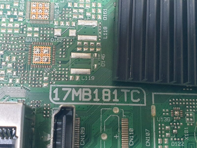 MAIN AV BOARD MB JVC LT-32C700 32" LED TV 17MB181TC 23720395 SCREEN:PT-320CT01 - Image 2