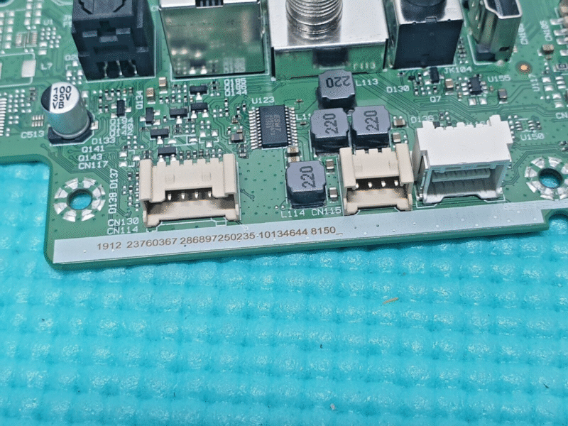 MAIN BOARD MB MEDION MD31260UK 65" LED TV 17MB170E 23760367 SCREEN:HV650QUB - Image 5