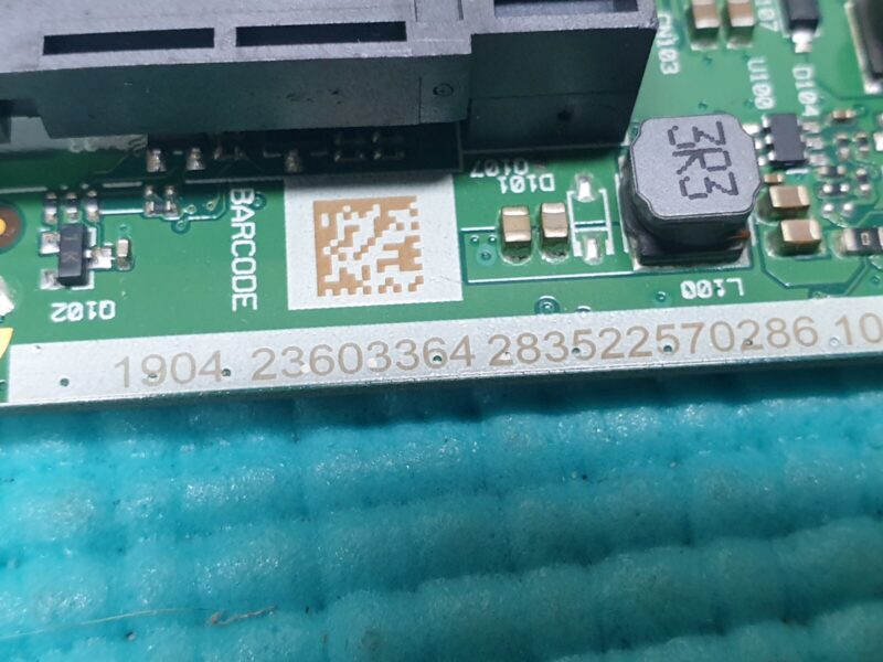 MAIN AV BOARD MB TOSHIBA 50U2963DB 50" LED TV 17MB130S 23603364 SCREEN:CC495PU1L - Image 2