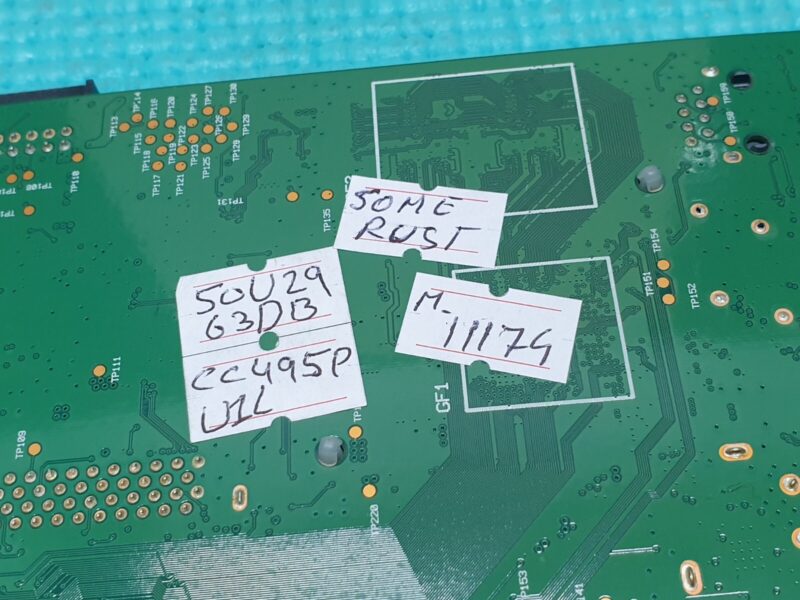 MAIN AV BOARD MB TOSHIBA 50U2963DB 50" LED TV 17MB130S 23603364 SCREEN:CC495PU1L - Image 4