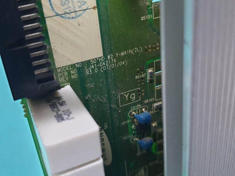 YSUS Y-MAIN BOARD SAMSUNG PS50Q96HD 50" PLASMA TV LJ92-013994 LJ41-04217A - Image 2