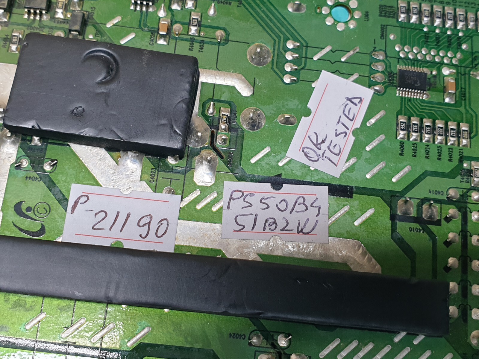 XSUS X-MAIN BOARD SAMSUNG PS50B451B2W 50" PLASMA TV LJ92-01600A LJ41-05904A - Image 6