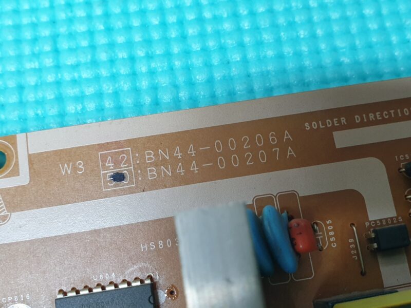 POWER BOARD FOR SAMSUNG PS50A456P2D 50" PLASMA TV PSPF521701A BN44-00207A - Image 3