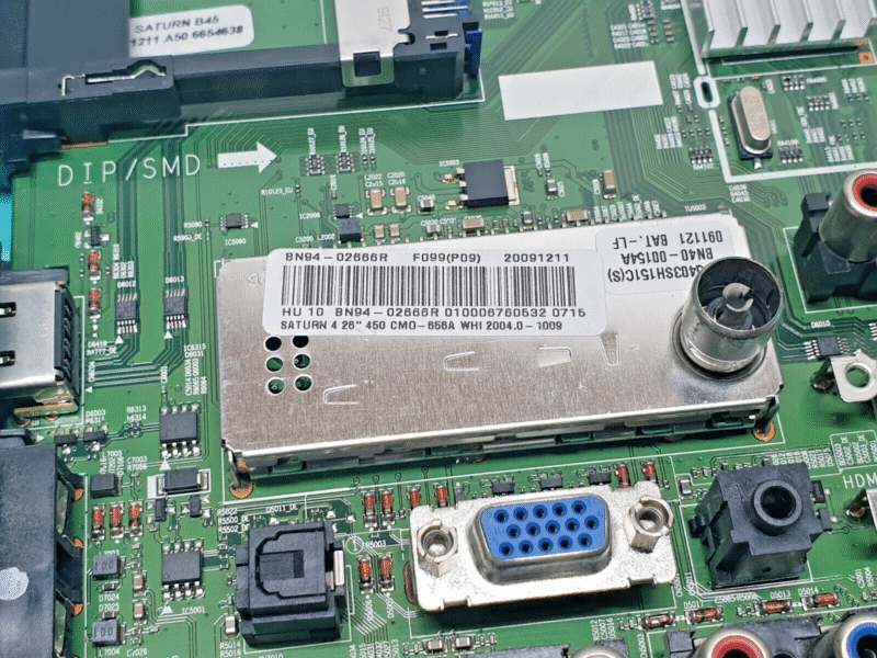 MAIN BOARD MB SAMSUNG LE26B450C4W TV BN41-01165B BN94-02666R SCREEN:V260B3-L02 - Image 3