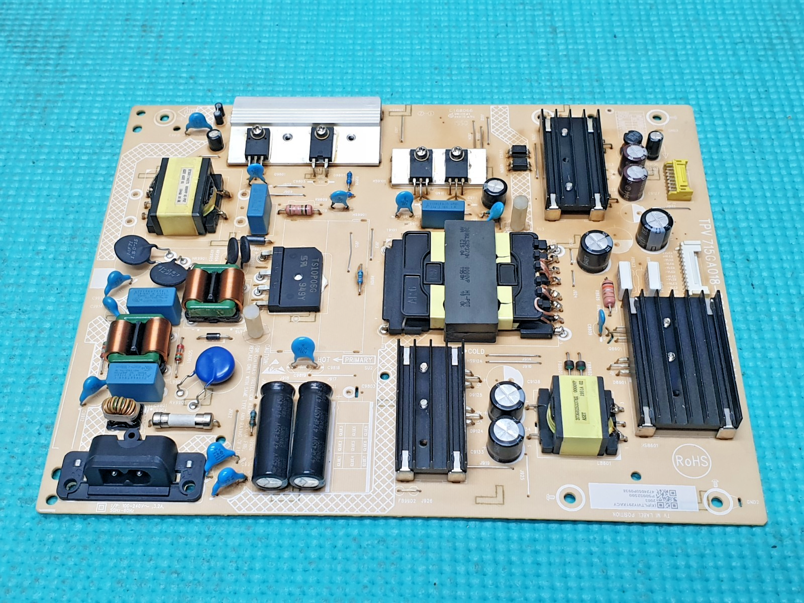 POWER SUPPLY PSU PHILIPS 55PUS6754/12 LED TV 715GA018-P01-000-003M PLTVIY291XACY