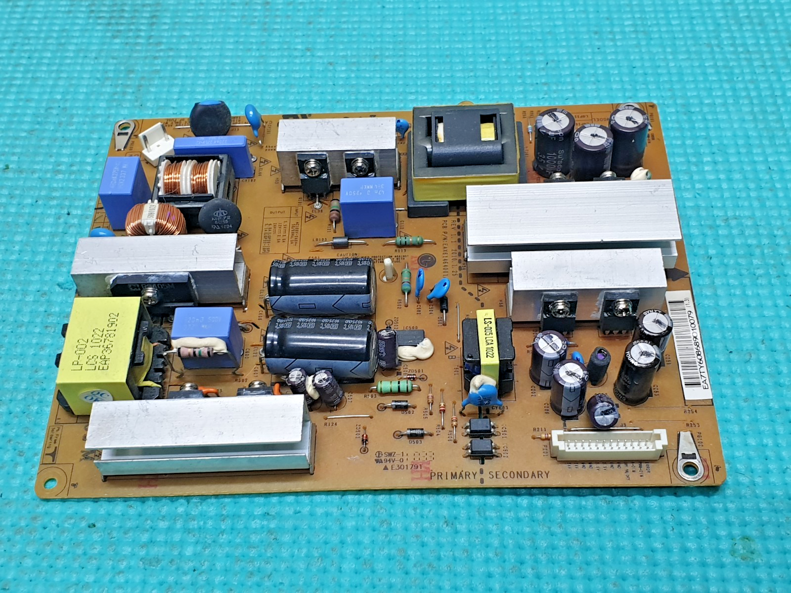POWER SUPPLY BOARD PSU LG 32LD490 32" LCD TV EAX61464001/8 EAY60868901 REV1.1