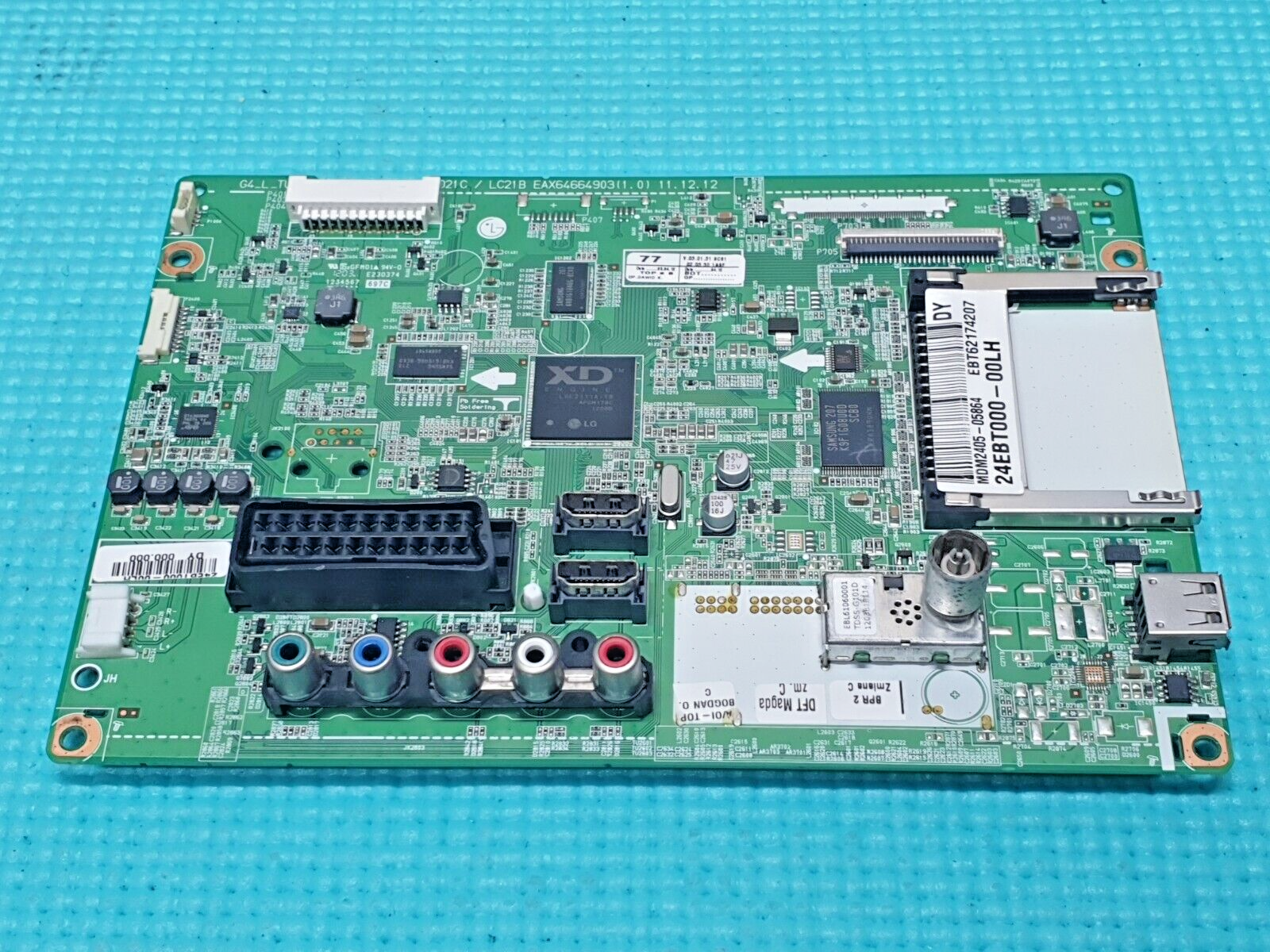 MAIN AV BOARD MB LG 32CS460 LCD TV EAX64664903(1.0) EBT62174207 SCREEN:T320XVN05