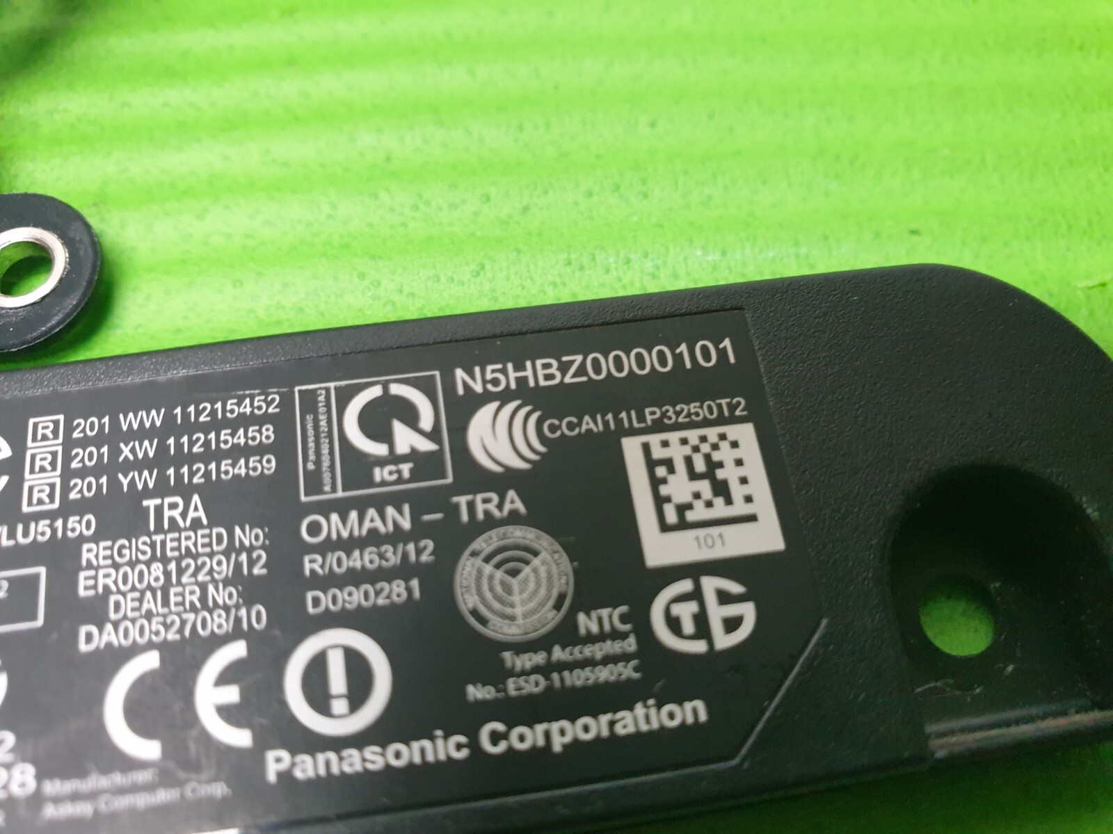 WIFI BOARD WIRELESS LAN ADAPTOR N5HBZ0000101 FOR TX-L50E6B TX-L42E6B TX-L47ET60B - Image 4