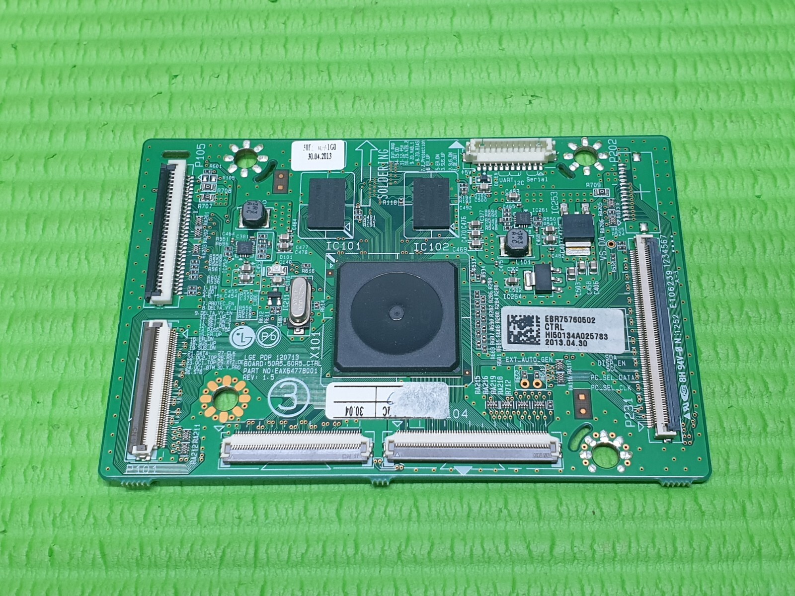 TCON LVDS BOARD FOR LG 50PH670V 50" LED TV EAX64778001 EBR75760502 REV: 1.5