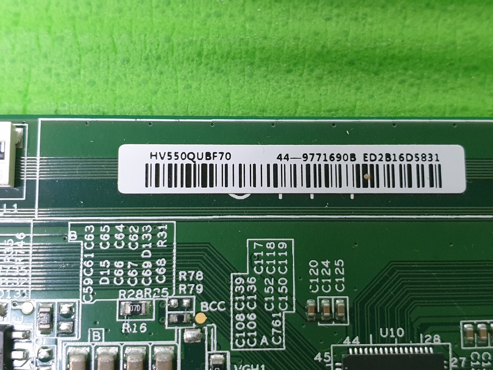 TCON LVDS BOARD FOR PHILIPS 55PUS7956/12 55" LCD TV 47-6021424 HV550QUB - Image 4