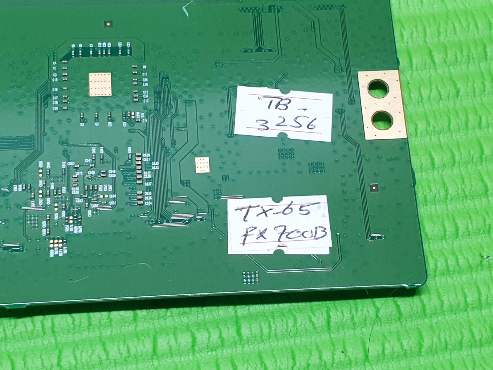 TCON LVDS BOARD FOR PANASONIC TX-65FX700B 65" LED TV 6870C-0757A 6871L-5491A - Image 4