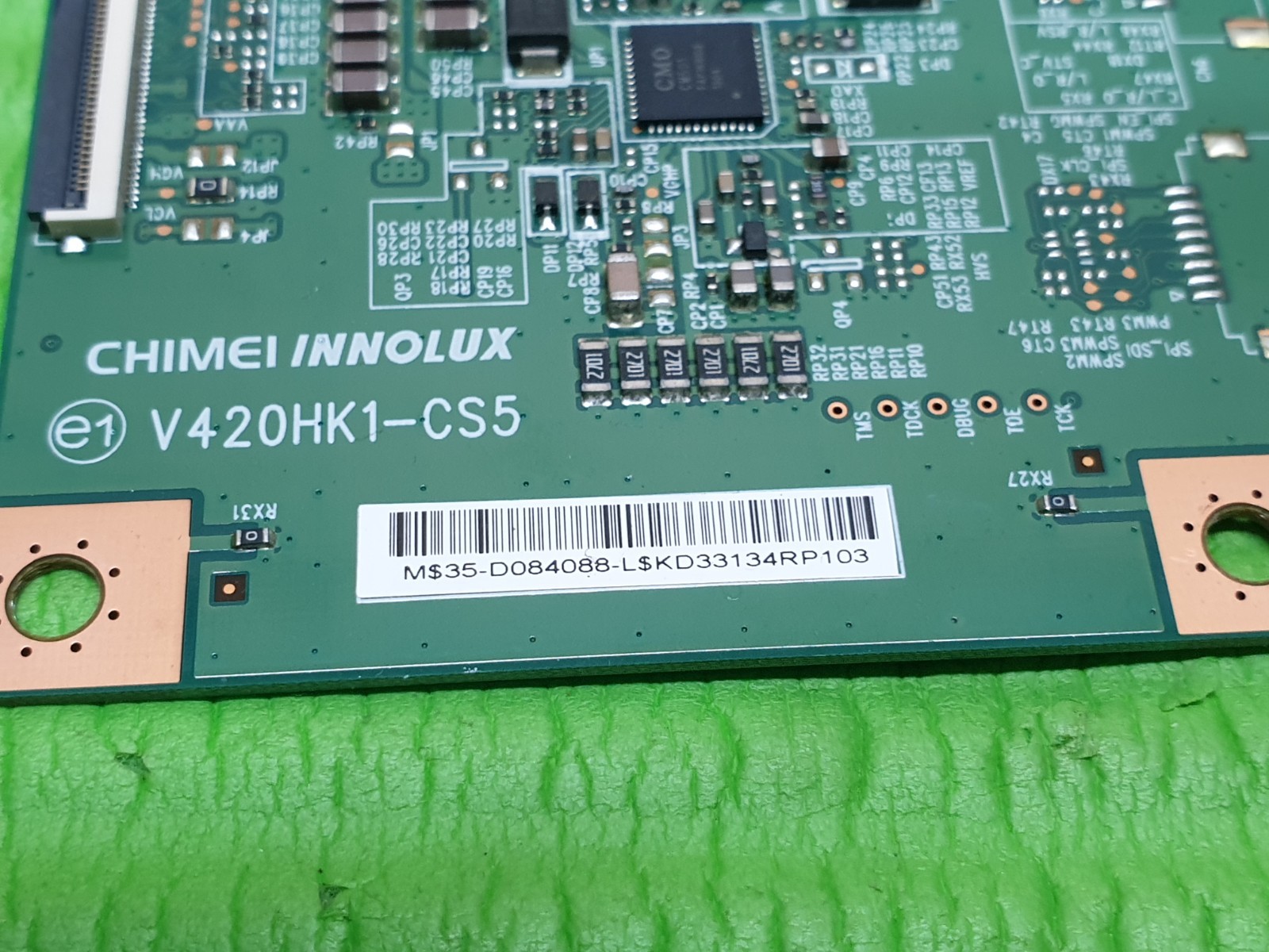 TCON LVDS BOARD FOR SHARP LC-50LE651K 50" LED TV 35-D084088 V420HK1-CS5 - Image 3