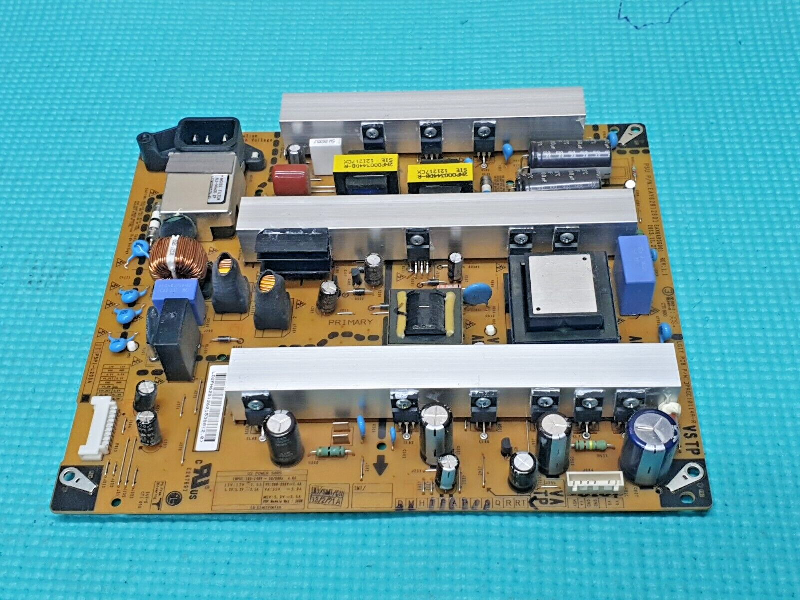 POWER SUPPLY BOARD PSU FOR LG 50PH670V 50PH670S 50" TV EAX64906001 EAY62812601