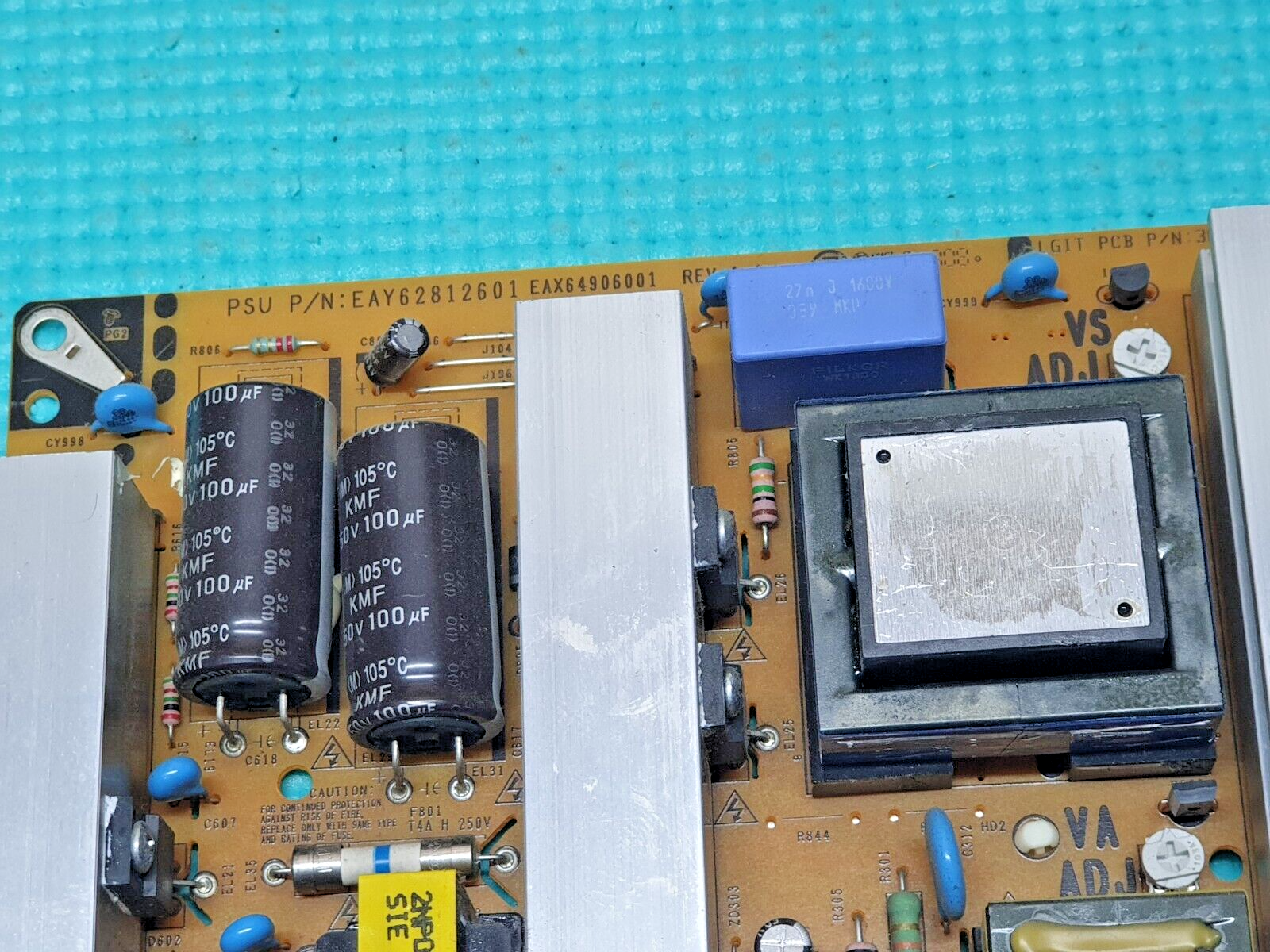 POWER SUPPLY BOARD PSU FOR LG 50PH670V 50PH670S 50" TV EAX64906001 EAY62812601 - Image 2