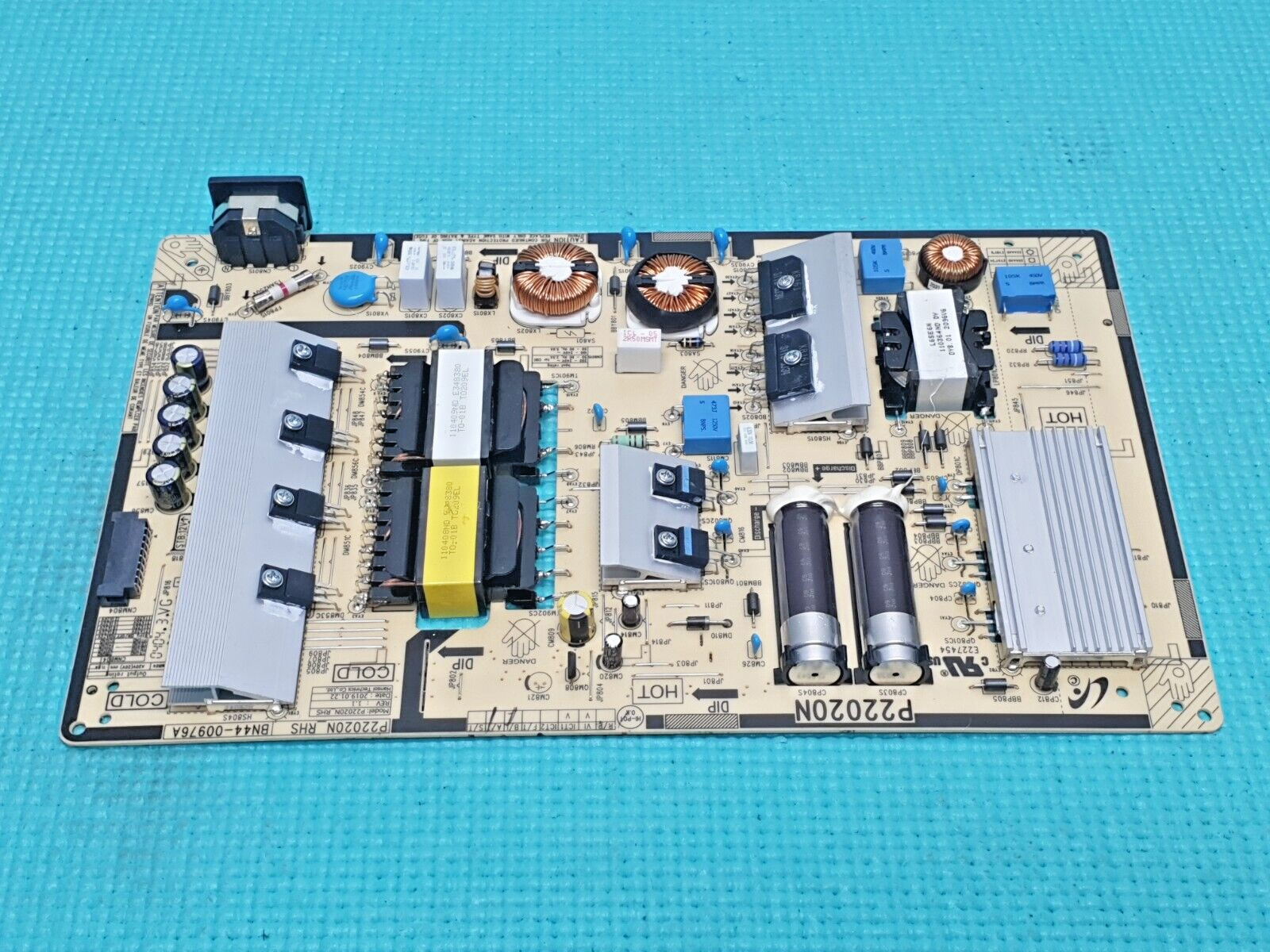 POWER SUPPLY BOARD SAMSUNG LC49RG90SSUXEN LED TV MONITOR BN44-00976A P22020N RHS - Image 2