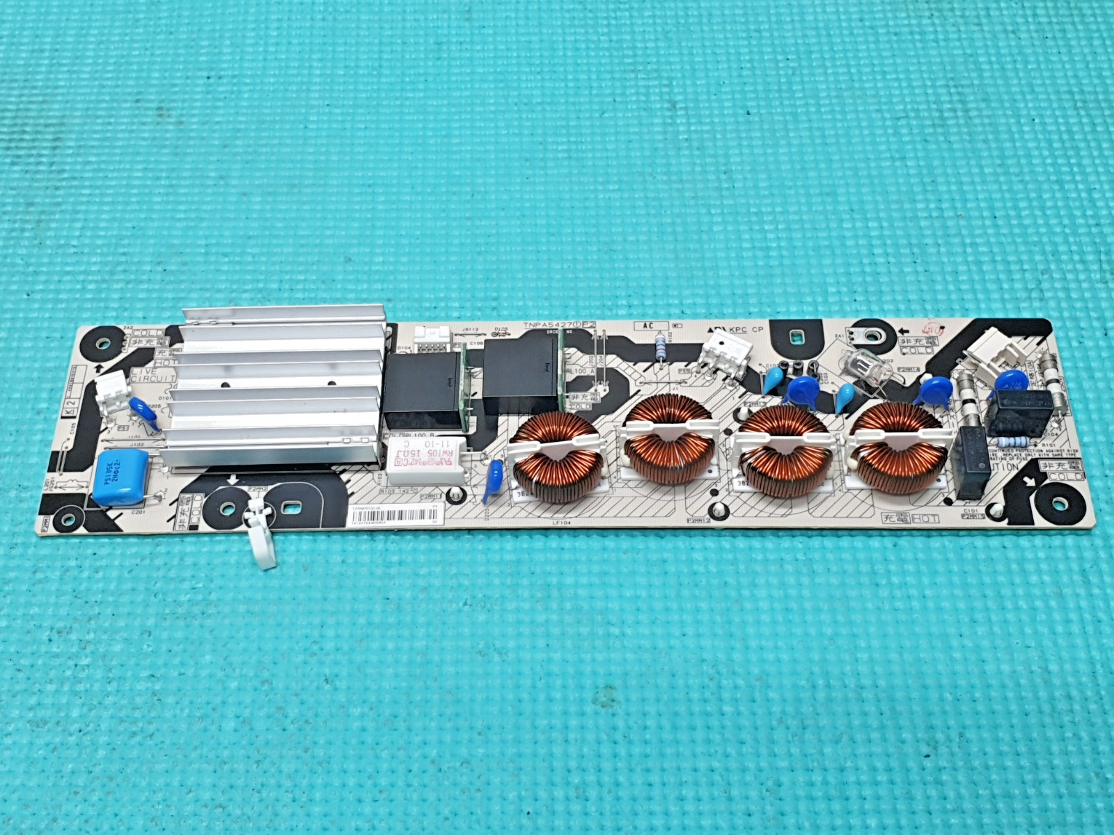 SUB POWER SUPPLY BOARD PANASONIC TX-P50GT30B PLASMA TV TZRP01QLUE TNPA5427 1 P2