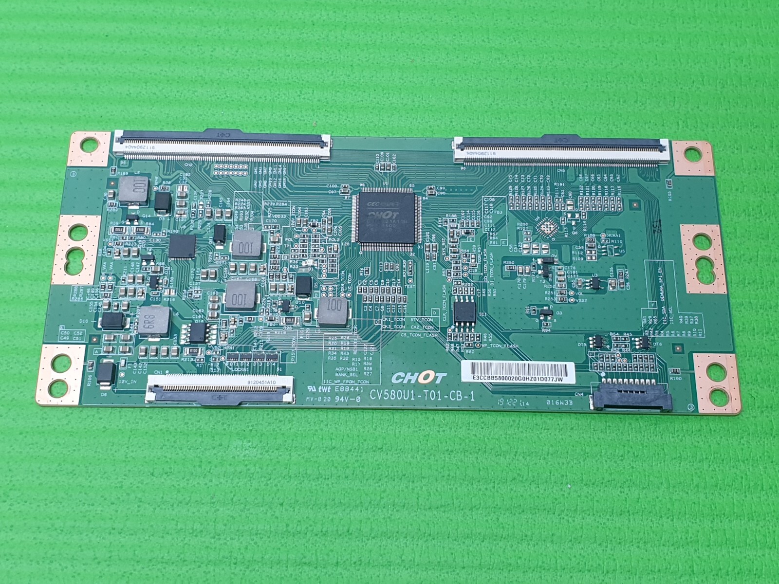 TCON LVDS BOARD FOR PHILLIPS 58PUS7555/12 58" LED TV CV580U1-T01-CB-1 - Image 2