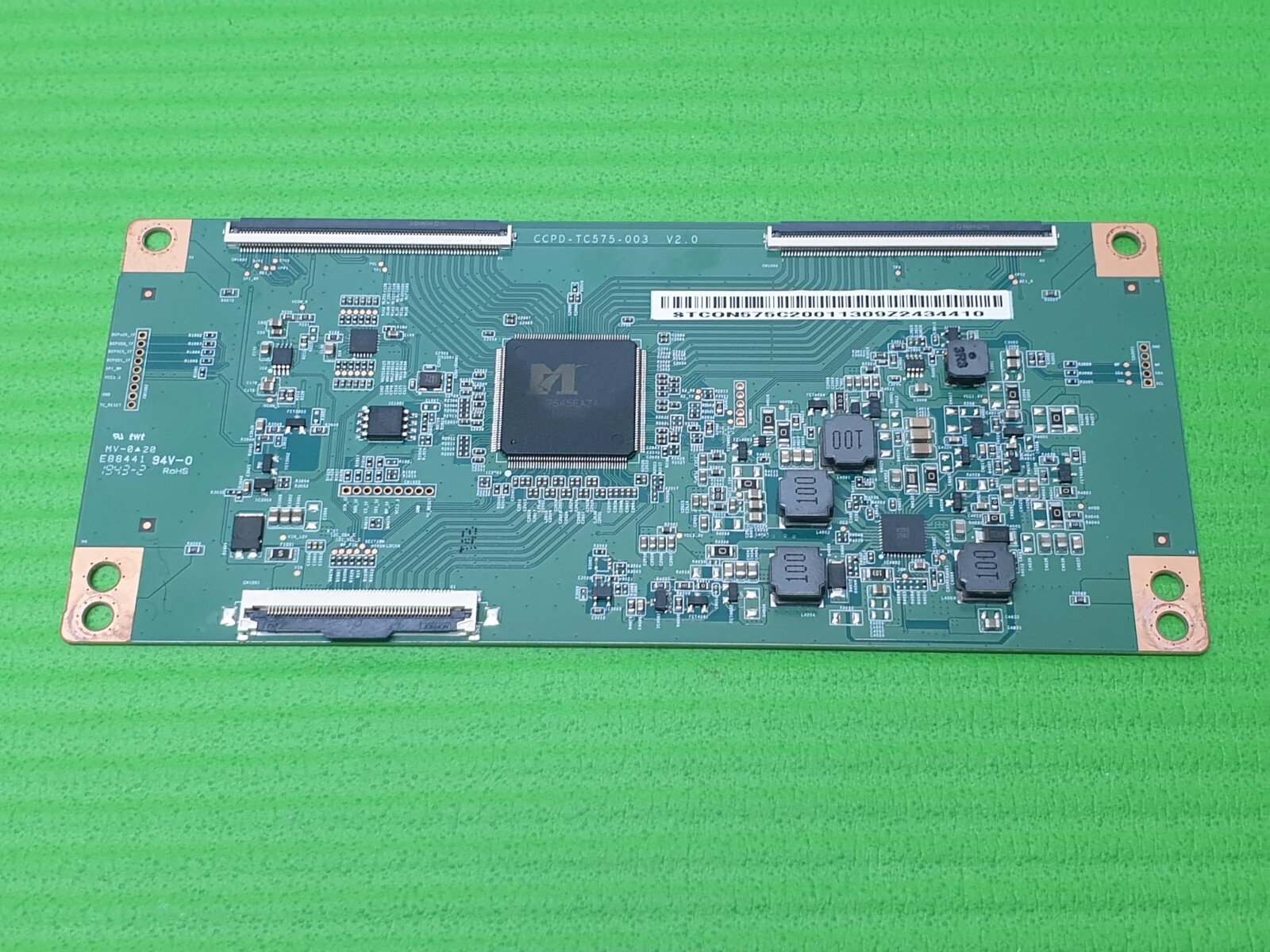 TCON LVDS BOARD TOSHIBA 58U2963DB HITACHI 58HK6100U 58" TV CCPD-TC575-003 V2.0 - Image 2