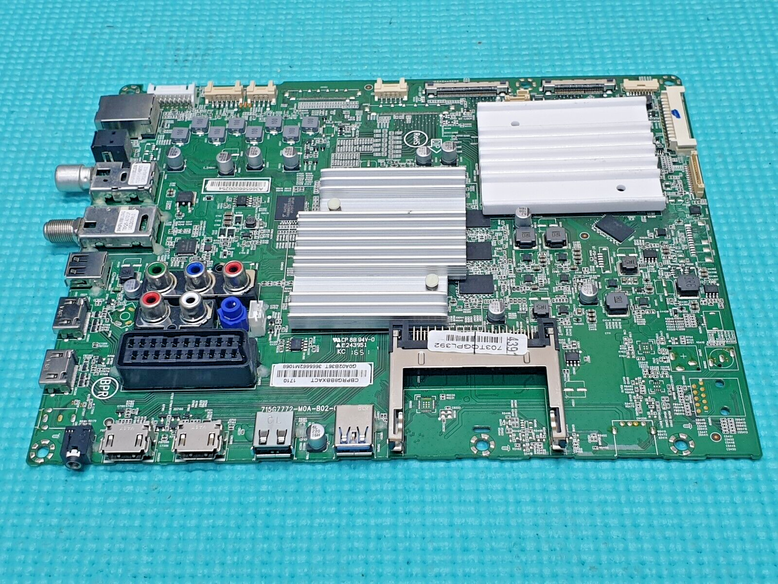 MAIN BOARD MB PHILIPS 55PUS7181/12 LED TV 715G7772-MOA-B02-005K SCREEN:LC550EQL