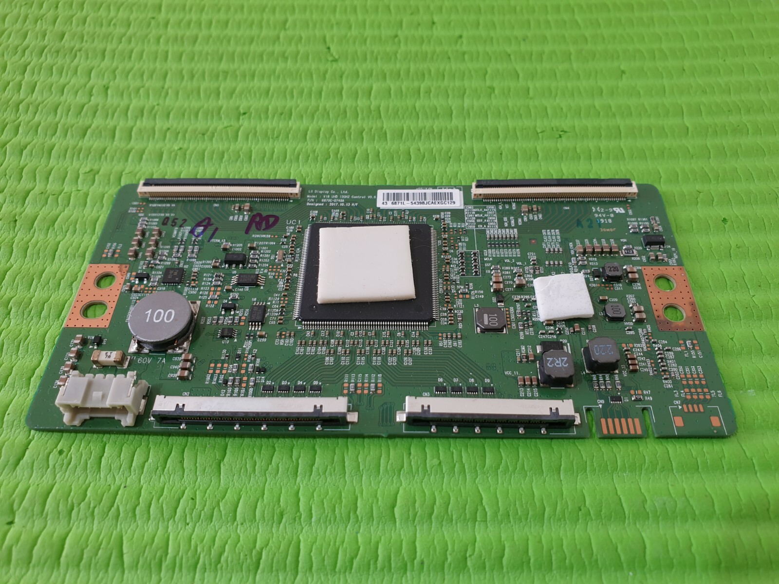 TCON LVDS BOARD KD-43XF8796 KD-43XH9196 KD-43XG8396 TV 6870C-0749A 6871L-5439B - Image 2