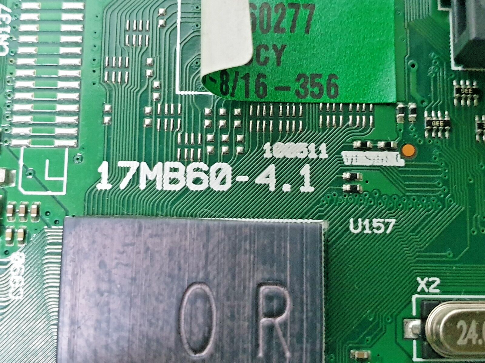 MAIN AV BOARD MB SHARP LC-3SH130K TV VESTEL 17MB60-4.1 26860277 SCREEN:LC320WXN - Image 2