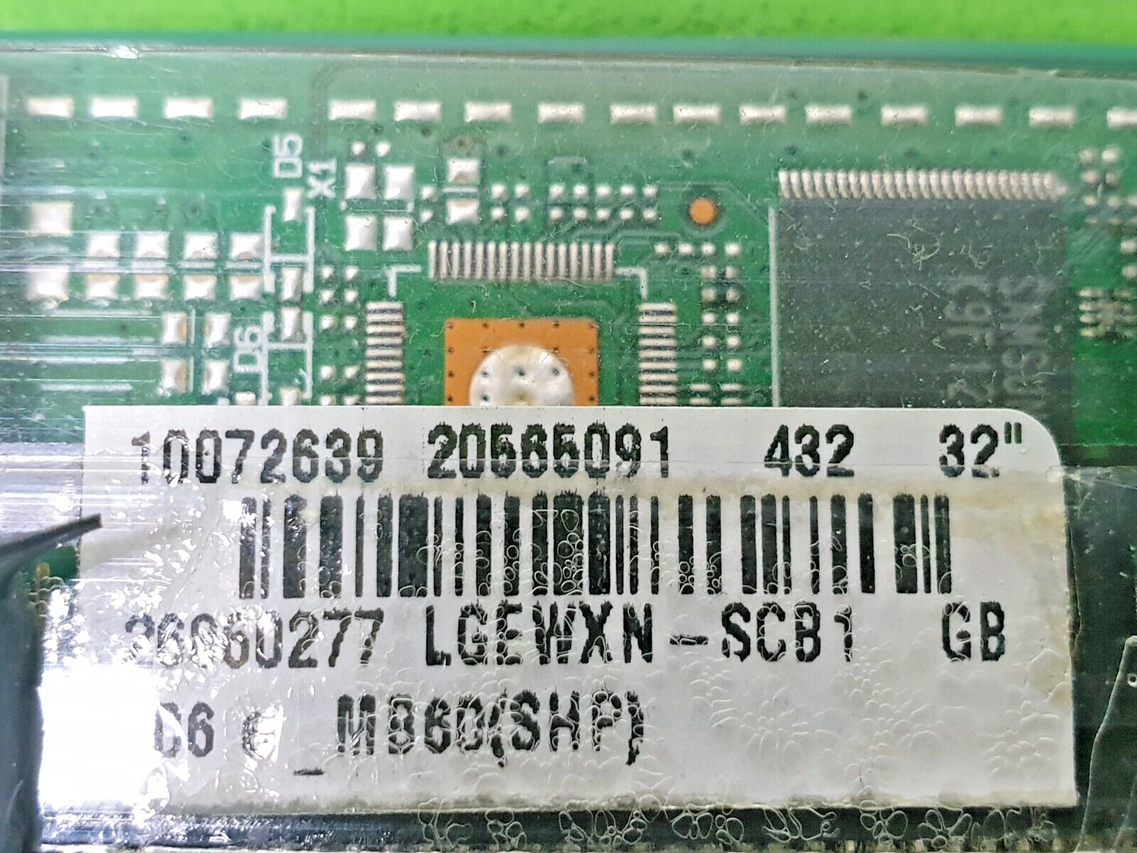 MAIN AV BOARD MB SHARP LC-3SH130K TV VESTEL 17MB60-4.1 26860277 SCREEN:LC320WXN - Image 3