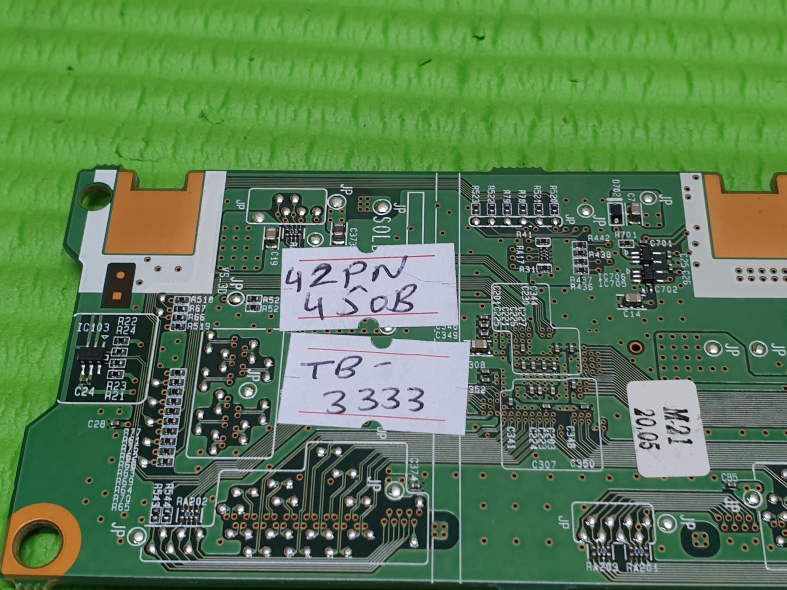 TCON LVDS BOARD FR LG 42PN450B 42" LED TV EAX64703201 EBR74828102 42T4_CTRL_H20C - Image 3
