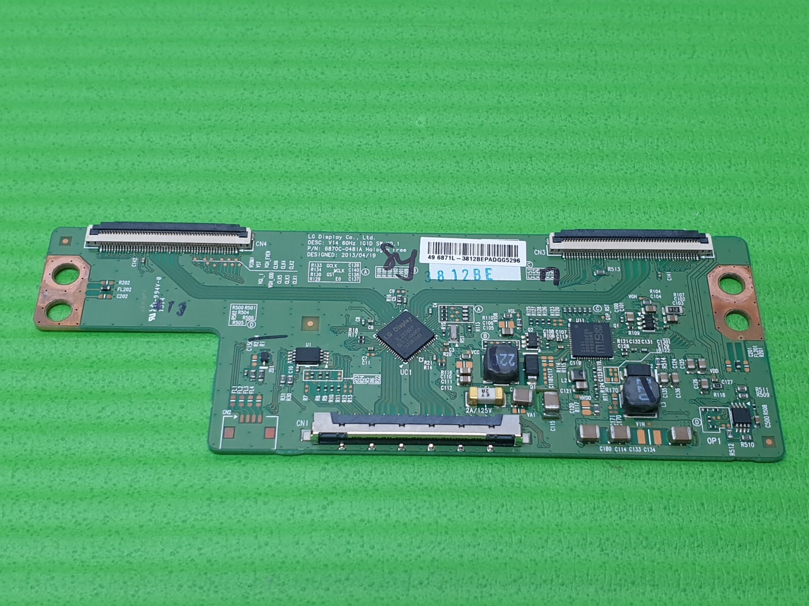 TCON LVDS BOARD FOR HITACHI 48HBT62U 48" LED TV 6870C-0481A 6871L-3812B