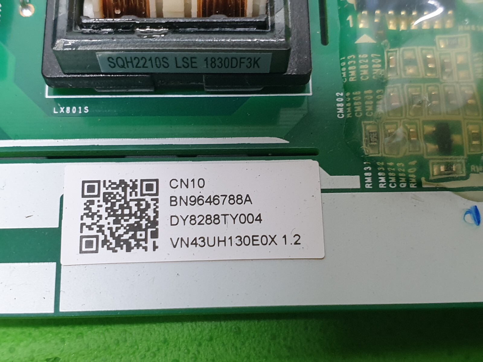 MAIN AV BOARD MB SAMSUNG UE43NU7020K TV BN96-46788A REV: 1.1 SCREEN: HV430QUB - Image 5