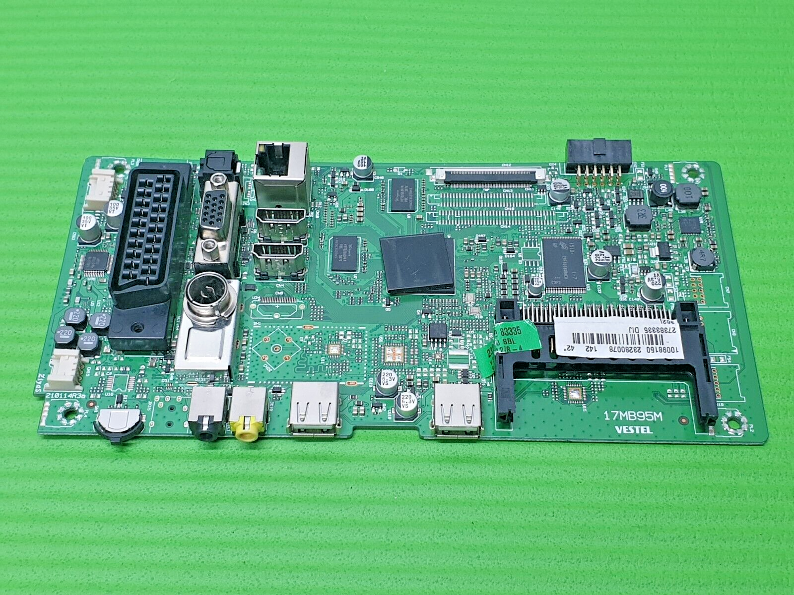 MAIN BOARD MB FOR HITACHI 42HYT42U 42" LED TV 17MB95M 23280078 SCREEN:LC420DUJ - Image 2