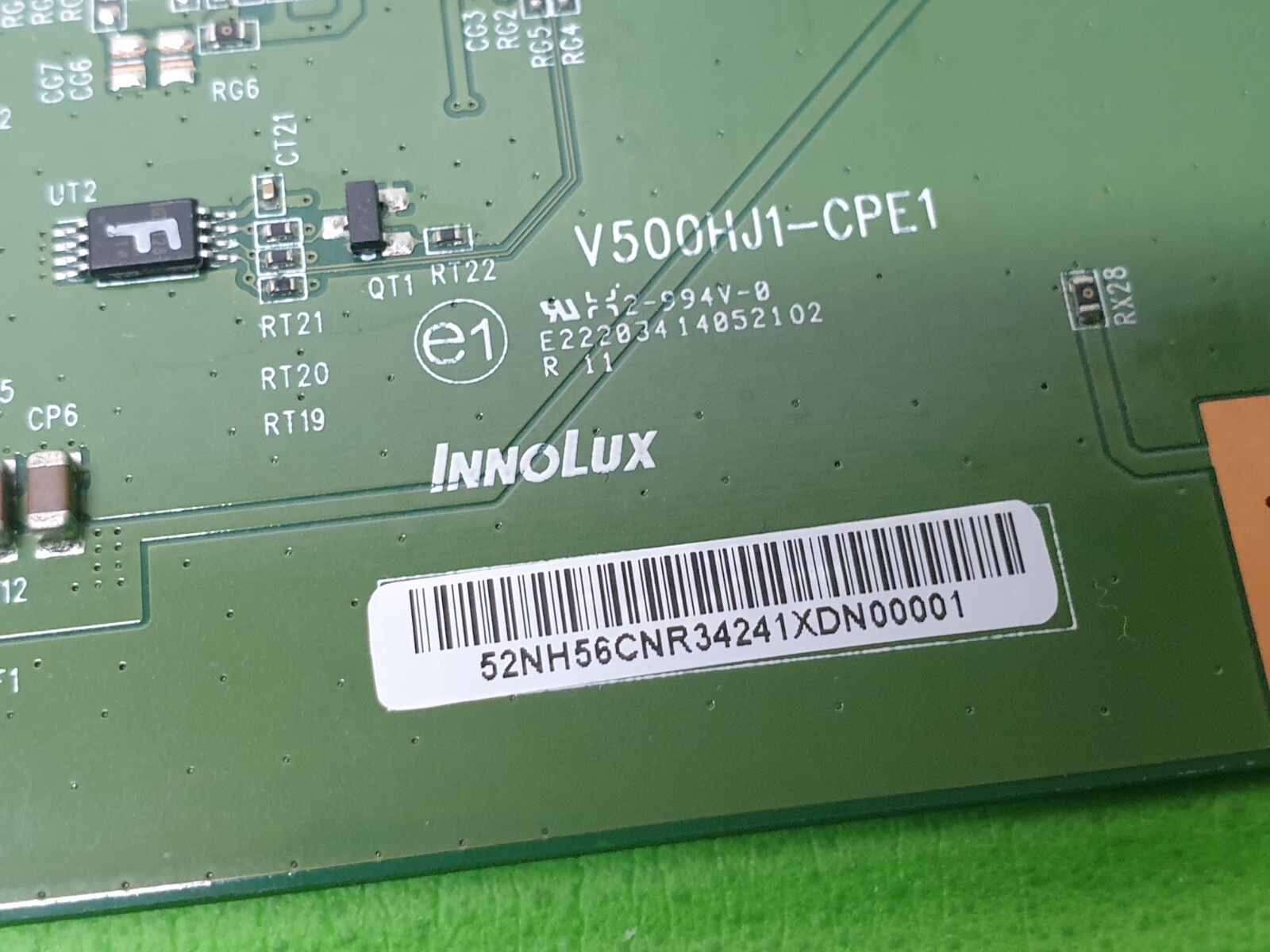 TCON INNOLUX LVDS BOARD FOR LG 50LB561V 50LB570V 50" LED TV V500HJ1-CPE1 - Image 3