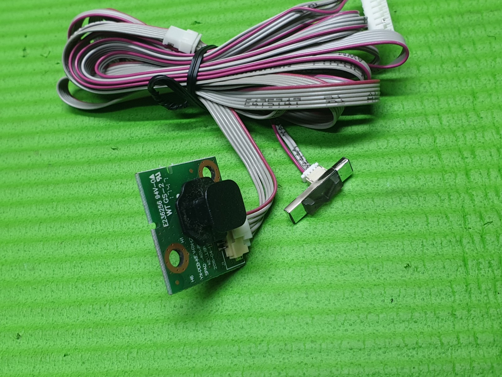 POWER TOUCH BUTTON IR SENSOR SHARP LC-49CUG8052K 49" LED TV YX-PCB-KEY-RX-178 - Image 2